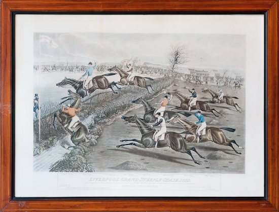 grand steeple chase aquatint