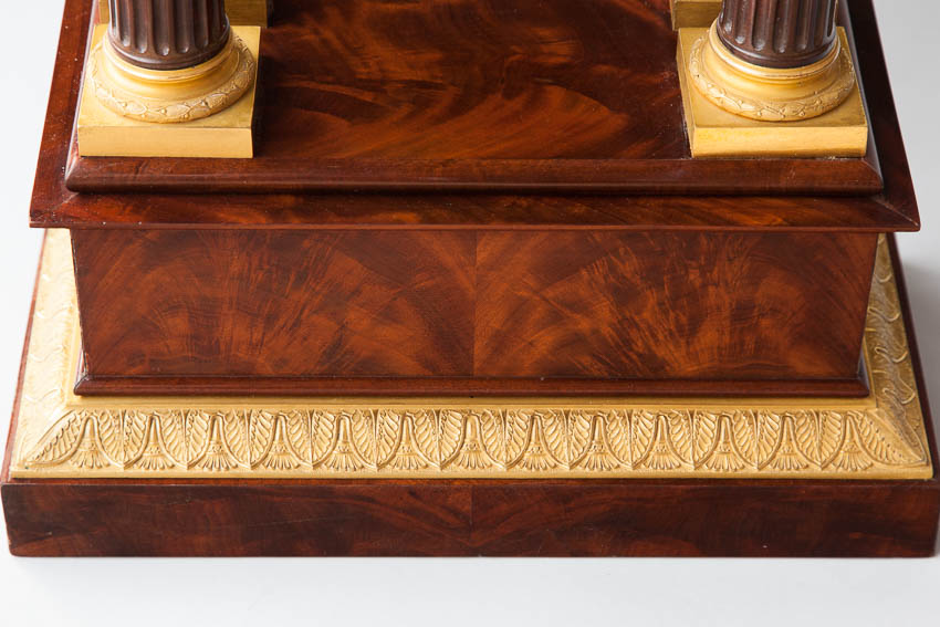 flame mahogany plinth